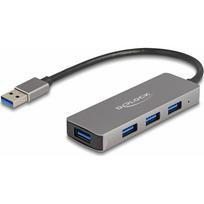 Delock DeLOCK 63171 huby i koncentratory USB 3.2 Gen 1 (3.1 Gen 1) Type-A 5000Mbit/s Gray | 63171 | 4043619631711