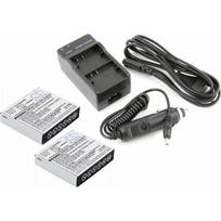Akumulator Cameron Sino Zestaw charger + 2x Akumulator Az13-1 Xiaomi Yi | SB7528 | 5904647815179
