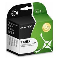 Tusz Asarto Tusz Asarto do HP 712BX | 3ED71A  | 80 ml | black | AS-H712BX | 5901741419548