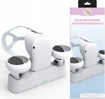 JYS charger Stacja Dokująca Stojak + Akumulatory Do Oculus Quest 2 / Jys-oc003 | SB7220 | 5904647813229