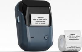 Niimbot Mobilna drukarka termiczna do etykiet B1 | Label Printer Niimbot B1 SPACE BLUE | 6975746636223
