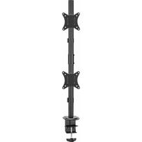 Gembird Mounting arm 2 monitors vertical 17-32 inch 9kg | MA-D2-02 | 8716309127592