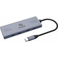 Akasa AKASA Hub 7 v 1, USB-A 3.2 Gen 1, šedá | AK-HB-21BKCM | 4710679552606