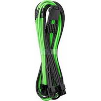 CableMod CableMod C-Series PRO ModMesh 12VHPWR to 3x PCI-e Kabel for Corsair - 60cm, black/light green | CM-PCSR-16P3-N60KKLG-5PK-R | 0694365692088