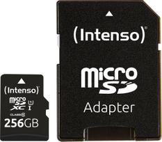 Intenso microSD-Card Class10 UHS-I 256GB Speicherkarte | 3424492 | 4034303031719