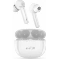 Maxell Dynamic+ wireless headphones with charging case Bluetooth white | MAXELL DYNAMIC+ WHITE | 025215504884