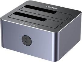 Unitek Dual Bay HDD/SSD Docking Station with Clone 5Gbp | Y-3026GY01-EU | 4894160051271