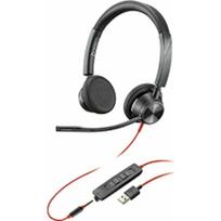 Słuchawki Poly POLY Blackwire 3320 Zestaw słuchawkowy Przewodowa Opaska na głowę Biuro/centrum telefoniczne USB Type-C Black | 214013-101 | 5715063319314
