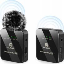 Mikrofon Puluz Mikrofon Bezprzewodowy Bluetooth 3,5mm Trs Trrs Do u Aparatu Kamery / Pu3153b | SB8799 | 5904647823013