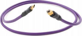 Kabel USB Melodika USB-C - USB-B 0.75 m Purple (MELO-MDUCB07) | MELO-MDUCB07 | 5907609009876