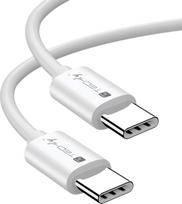 Kabel USB Techly USB-C - USB-C 1 m White (ICOC-MU4-40G240W1) | ICOC-MU4-40G240W1 | 8059018365870