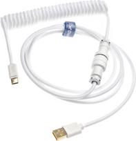 Ducky Ducky Coiled Cable - White Edition | DACOC2-WHT1 | 4711394392379