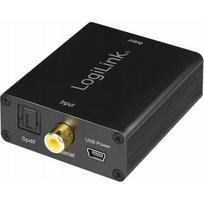 System przekazu sygnału AV LogiLink Konwerter audio Cyfrowy na analogowy 3.5mm/SPDIF/COAX | CA0101 | 4052792044805