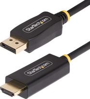 Kabel StarTech DisplayPort - HDMI 1 m Black (3F-DP-HDMI-4K60-HDR) | 3F-DP-HDMI-4K60-HDR | 0065030901840