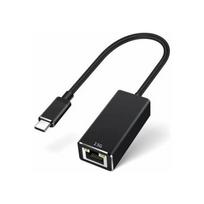 Adapter USB Value USB-C - RJ-45 Black | 7630049625105 | 7630049625105