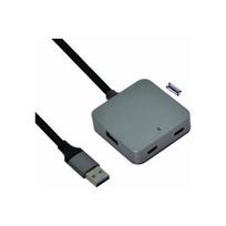 Value VALUE Hub USB 3.2 Gen 1, 4 porty (2x USB-A + 2x USB-C), z kablem przedłużającym, 5 m | 7630049626867 | 7630049626867
