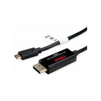 Adapter USB Roline USB-C - DisplayPort Black  (11.04.5958) | 11.04.5958 | 7630049625150