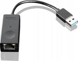 Adapter USB Lenovo USB-A - RJ-45 Black  (3.0 Ethernet adapter USB) | 3.0 Ethernet adapter USB | 5715063066065