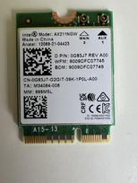 Dell CRD,WRLES,M.2,INTEL,AX211,WW | CRD,WRLES,M.2,INTEL,AX211,WW | 5715063021330
