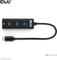 Club 3D Club3D USB-Hub USB Typ-C 3.2 > 3x USB Typ A       1Gbps retail | CSV-1549 | 8719214473167