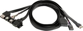 Kabel USB SilverStone SST-G11313530-RT - USB Type C, USB3.1 Gen.2 Upgrade kit for SilverStone chassis | SST-G11313530-RT | 4710007229545