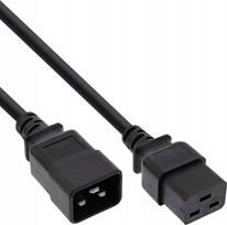 Kabel zasilający InLine INLINE Kaltgeraeteverlaengerung 16A C19 auf C20 Black 10m | 16641H | 4043718288458