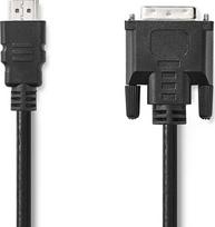 Adapter AV Nedis Nedis CCGL34800BK20 adapter kablowy 2 m HDMI Typu A (Standard) DVI-D Black | CCGL34800BK20 | 5412810420735