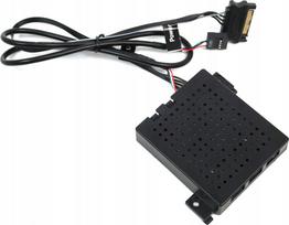 Nzxt NZXT AC-CRFR0-B1, 9 channels, Black, 3-pin connector, 4-pin connector, 12 V, 102 mm, 38 mm | AC-CRFR0-B1 | 5056547200675