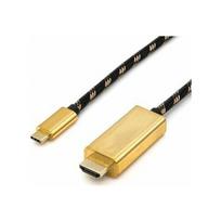 Roline Kabel adaptera ROLINE GOLD USB typu C - HDMI, M/M, 2 m | 11.04.5847 | 7630049613133