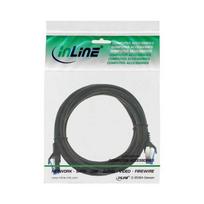 InLine InLine® Patch cable armoured, U/FTP, Cat.6A, black, 7.5m | 75507S | 4043718317684
