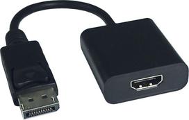 Adapter AV Triton VALUE Adapter DisplayPort - HDMI, v1.2, HDR 10, DP męski-HDMI żeński | 12.99.3162 | 7630049615465