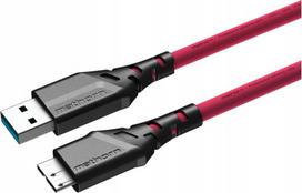 Kabel USB Ednet USB-A - microUSB 5 m Pink (MTC-520M) | MTC-520M | 5903175623966