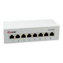 Equip Equip Patchpanel 8x RJ45 Cat6A FTP 1HE Keystone Montage   gr | 326521 | 4015867237496