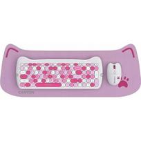Klawiatura + mysz Canyon HSET-W6 Kitty Edition Z Podkładką Pink (CNS-HSETW6PK) | CNS-HSETW6PK | 5291485015626