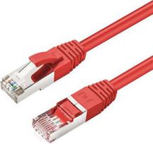 MicroConnect SSTP CAT6 50M Red LSZH | SSTP CAT6 50M Red LSZH | 5711045038525