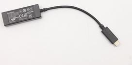 Adapter USB Lenovo USB-C - RJ-45 Black  (5C11E09636) | 5C11E09636 | 5715063031650