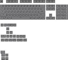 Glorious GPBT Basics Keycaps (GLO-KB-ACC-KC-GPBT-BA-AGRY-US) | GLO-KB-ACC-KC-GPBT-BA-AGRY-US | 810069977577
