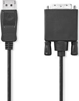 Adapter AV Nedis Nedis CCGL37200BK20 adapter kablowy 2 m DisplayPort DVI-D Black | CCGL37200BK20 | 5412810420896