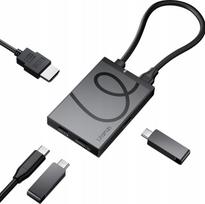Ulanzi HUB Rozdzielacz 4w1 USB TYPE-C na 1x HDMI 4K 3x USB-C PD3.0 10Gbps / Ulanzi H1 | SB9394 | 6975357304955