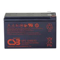 CSB Battery  Battery 12V, 9Ah, AGM | UPS12460F2 | 460 W | UPS12460F2 | 4772081010501
