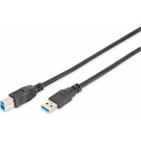 Kabel USB Digitus USB-A - USB-A 1.8 m Black (DB-300115-018-S) | DB-300115-018-S | 4016032383703
