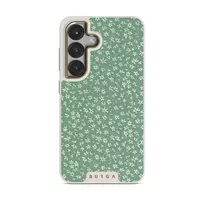 Lush Meadows - Floral Samsung Galaxy S25 Case, Elite Light (Magnetic) / Gold