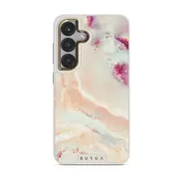Berry Sorbet - Girly Samsung Galaxy S25 Case, Elite Light (Magnetic) / Gold