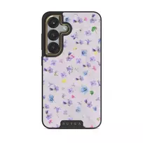 Wildflower - Samsung Galaxy S25 Case, Elite Dark (Magnetic) / Gold