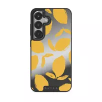 Lemon Tart - Samsung Galaxy S25 Plus Case, Elite Mirror (Magnetic) / Gunmetal