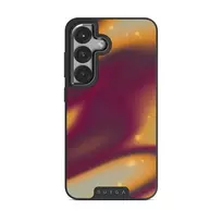 Twin Flame - Samsung Galaxy S25 Case, Elite Dark (Magnetic) / Gunmetal