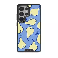 Pear Crush - Samsung Galaxy S25 Ultra Case, Elite Dark (Magnetic) / Gunmetal