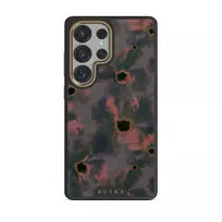 Volcanic Garden - Samsung Galaxy S25 Ultra Case, Elite Dark (Magnetic) / Gold