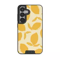 Lemon Tart - Samsung Galaxy S25 Case, Elite Dark (Magnetic) / Gunmetal