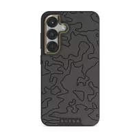 Black Rock - Samsung Galaxy S25 Plus Case, Elite Dark (Magnetic) / Gold